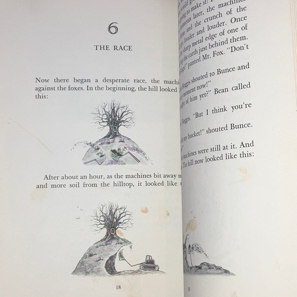 Vintage Roald Dahl Mr.Fox 1970 rare beautifully illustrated book - Picture 15 of 16
